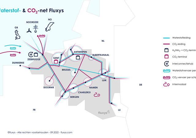 Sweco bestudeert voor Fluxys Belgium 70 km waterstofleidingen in Vlaamse havens 6