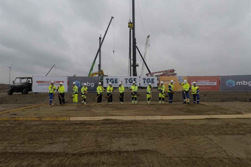 MBG and STADSBADER CONTRACTORS starten constructie tank voor groenste ethaankraker in Europa
