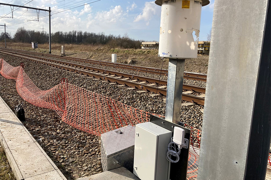 (Railway) monitoring groeimotor voor gerenommeerd landmeterbureau