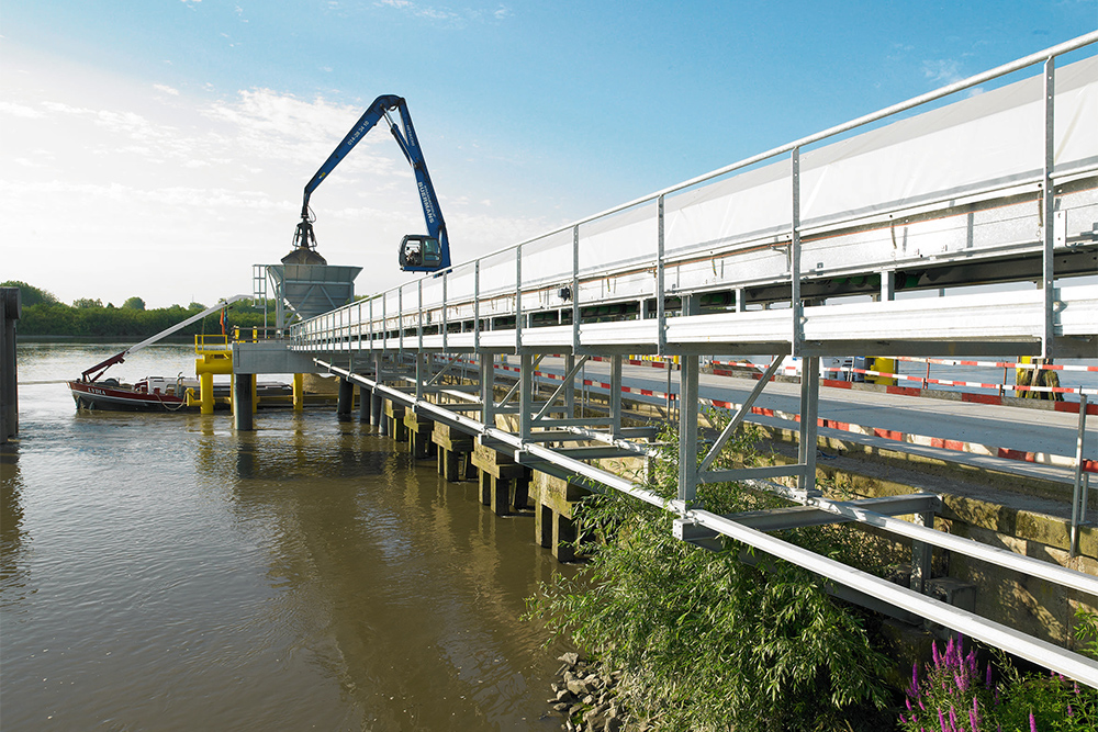 Deprez als schakel voor transport over water