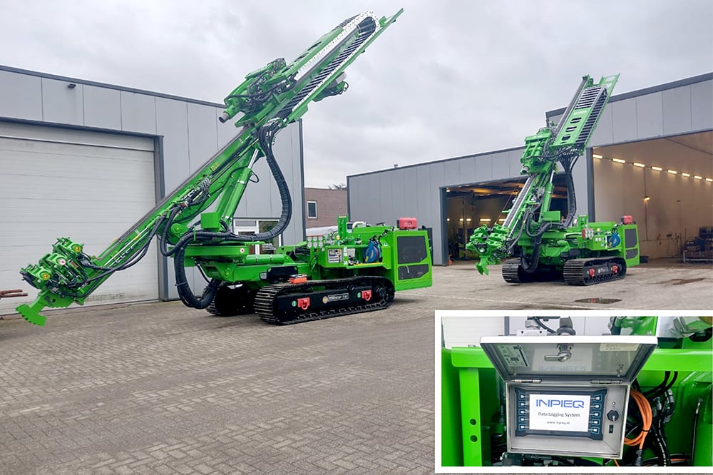 Machineregistratie voor funderingswerken