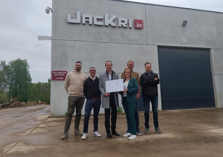 100ste BENOR certificaat voor hydraulisch gebonden mengsels gaat naar JacKri 2