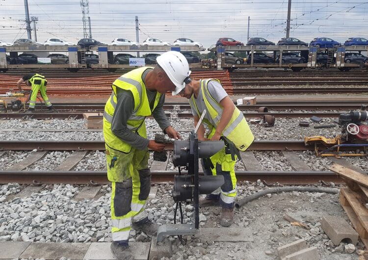 Werken aan nieuw seinketen in Antwerpse haven vorderen gestaag dankzij geoliede tandem 2