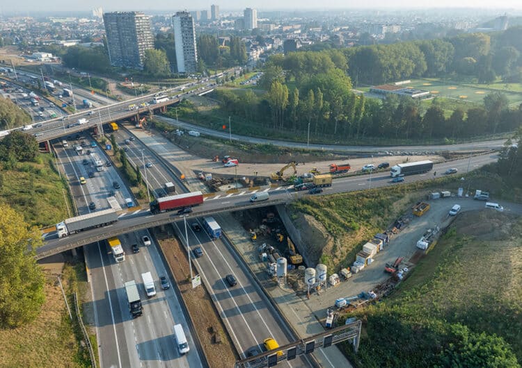 Eind oktober grote verkeershinder verwacht bij verleggen aansluiting E313 2