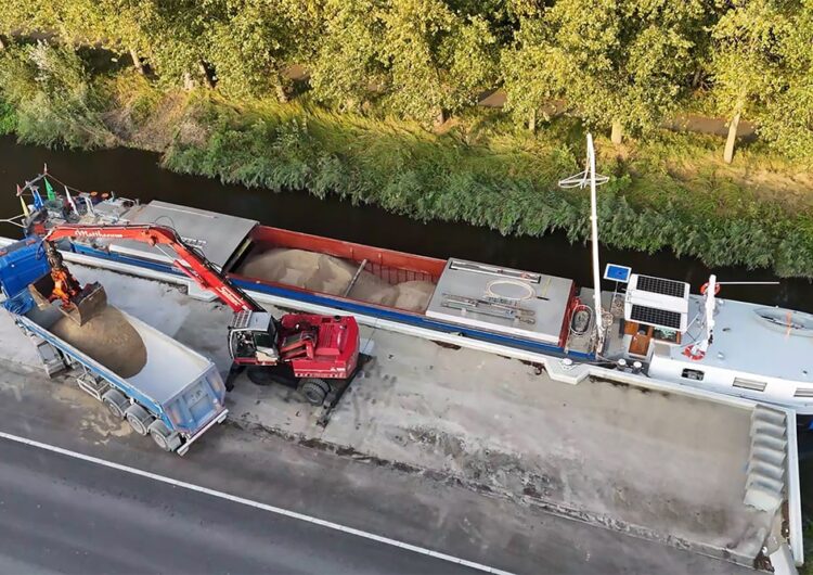 Opnieuw commerciële transporten op de Lovaart 3