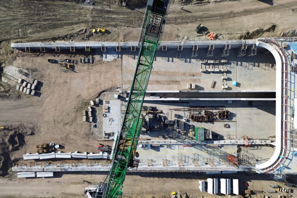 Ingang Scheldetunnel Linkeroever klaar om acht tunneldelen te ontvangen