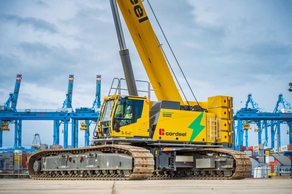 Hybride machines als katalysator voor duurzamere werven