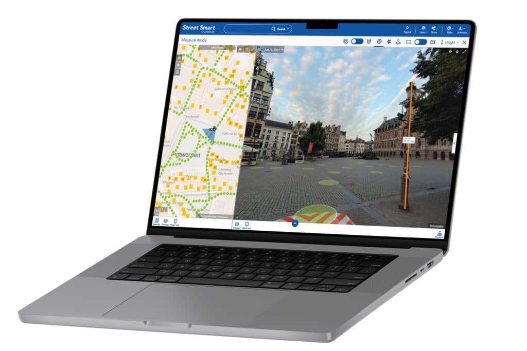 Met deze tool kunt u de buitenruimte bekijken én meten vanachter uw pc