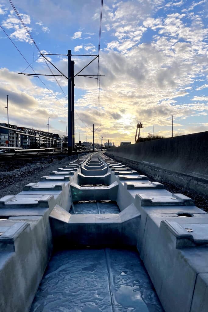 Primeur: kennis en ervaring gebundeld voor allereerste tramproject met laddertracksysteem in België 3