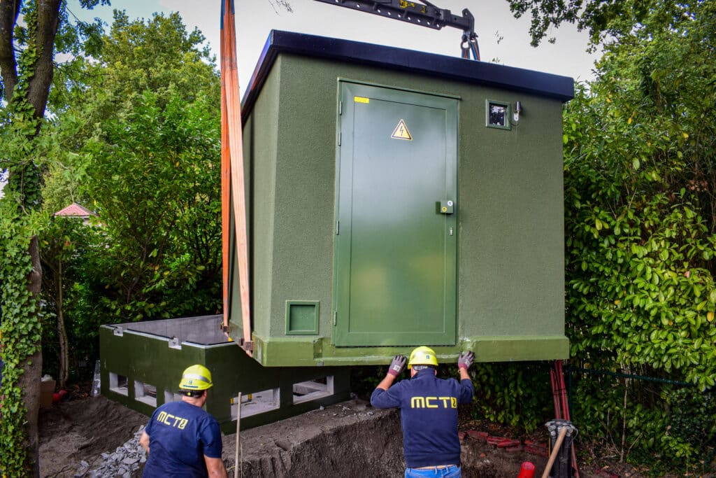 Hoogspanningscabine met doorstroombare kabelkelder: pilootproject voor klimaatrobuuste nutsinfrastructuur 1