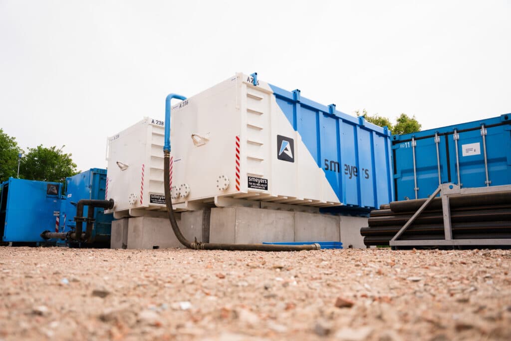 Een miljard liter grondwater geretourneerd op werf in Kapellen 4
