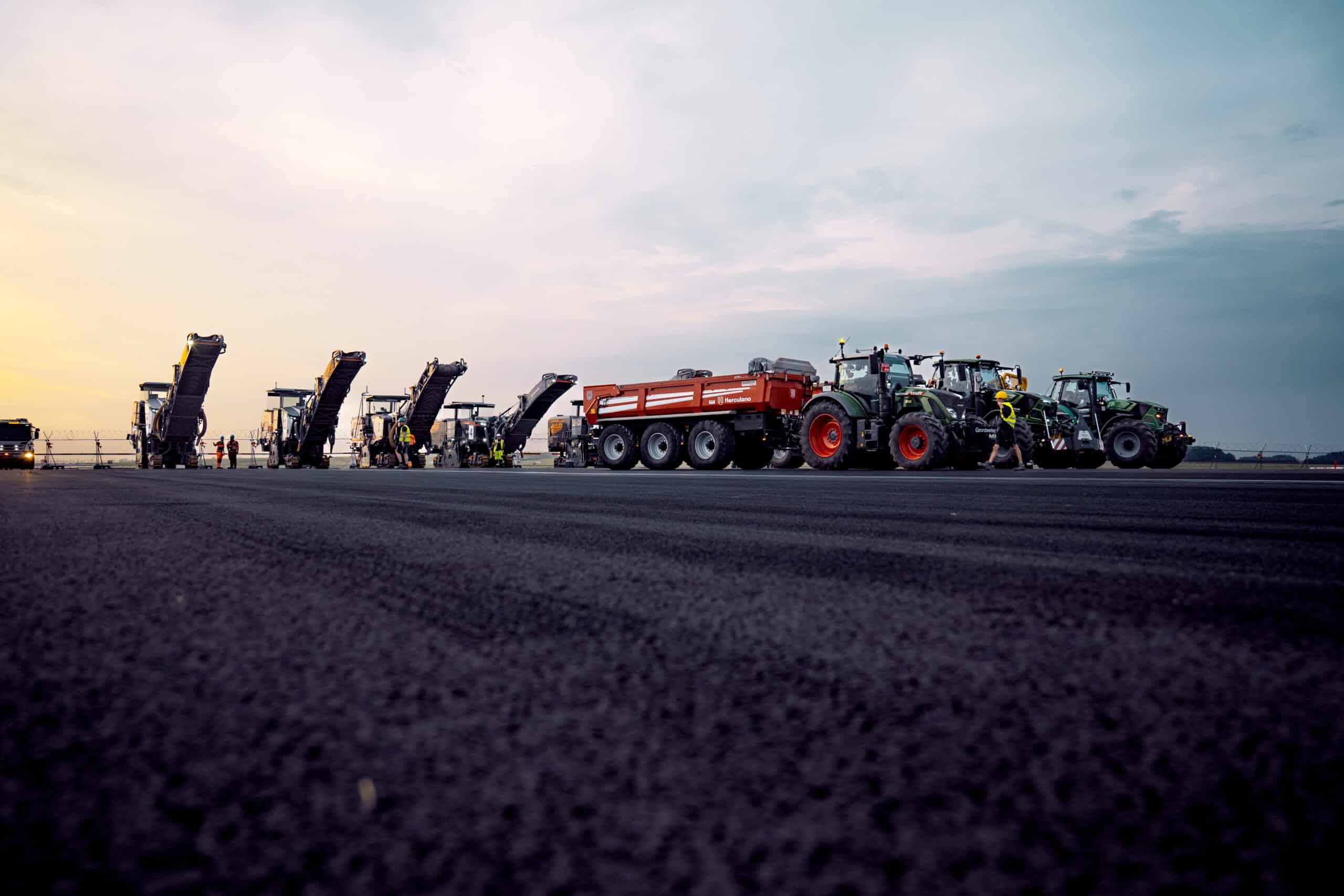 3D-frezen voor een optimale renovatie van landingsbaan Brussels Airport 2