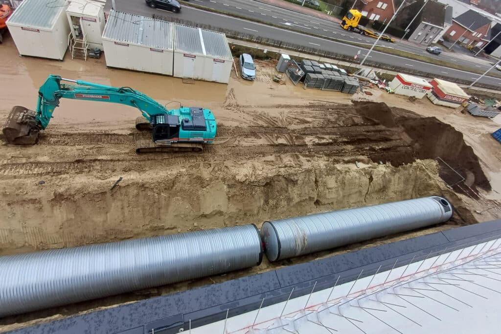 Eerste ATG‑gecertificeerde Tubao‑tank geleverd in België – een primeur voor het project in Steenokkerzeel 4