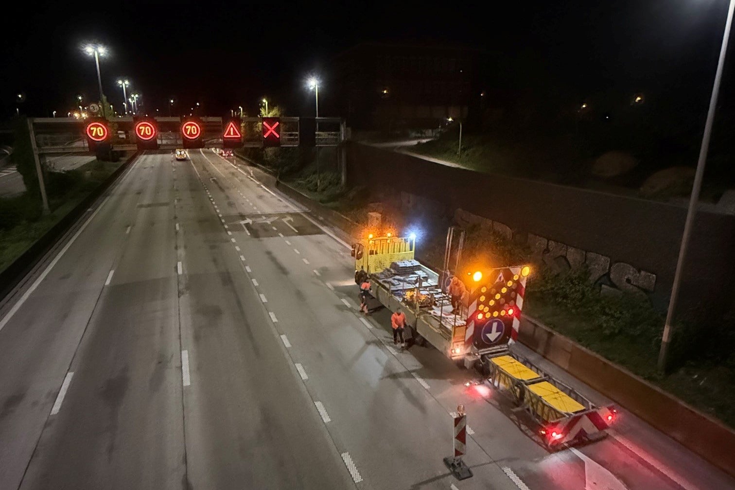 STADBADER CONTRACTORS stelt E313 terug open na huzarenstuk  4