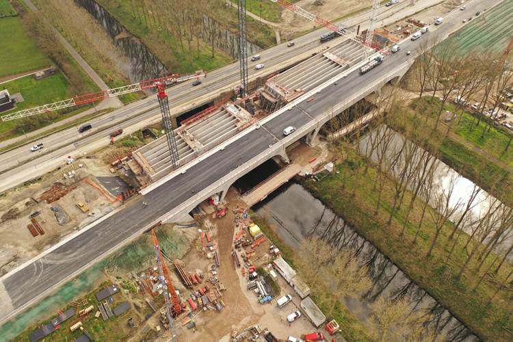 Wegen en Verkeer opent werfhekken van bruggen in Bertem en Maldegem voor breed publiek 2