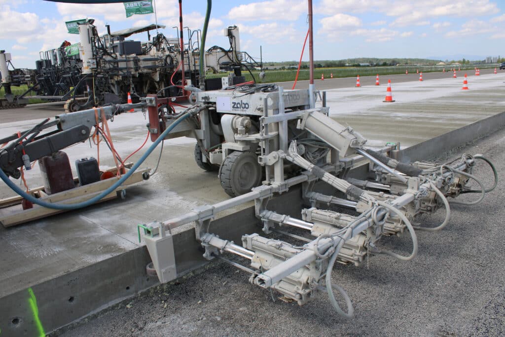 Betonbewerkingen op het ritme van een actieve luchthaven 1