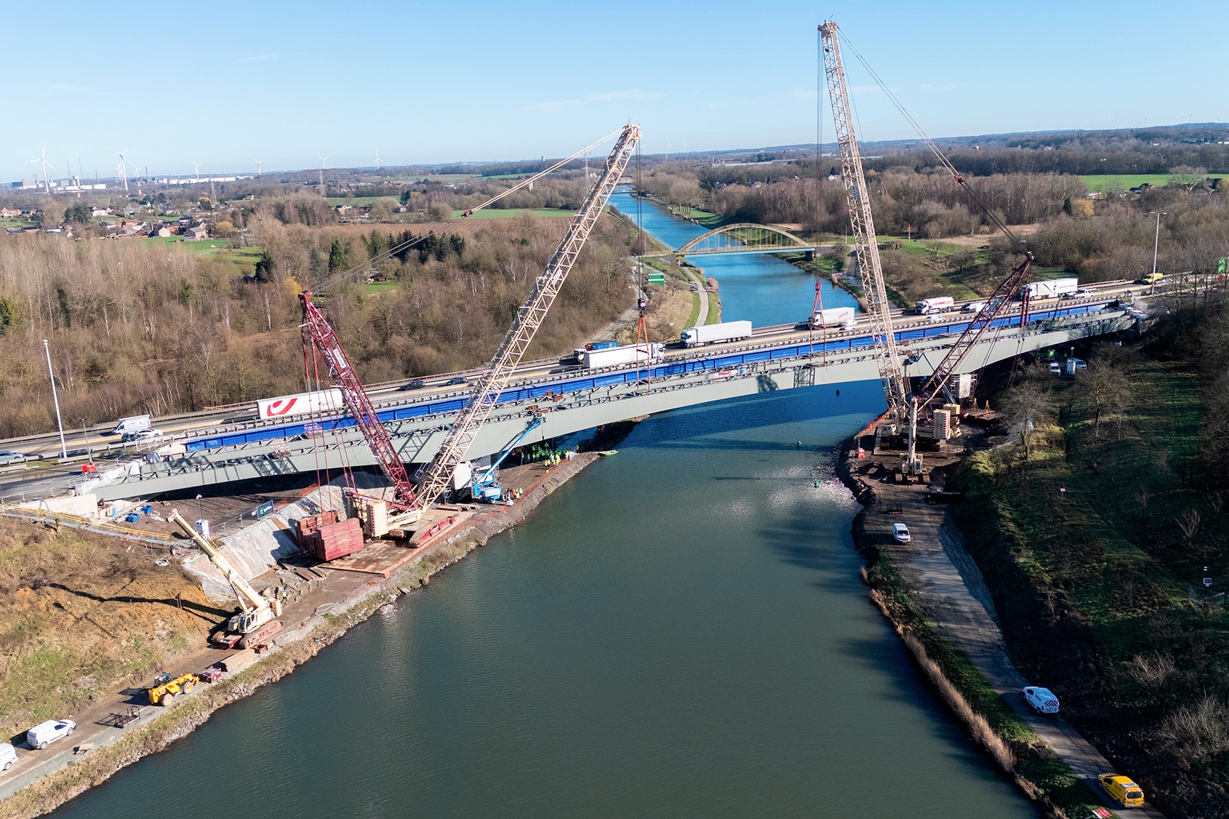 Nieuwe brug van E42/A15 over Centrumkanaal: een technisch en menselijk hoogstandje 1