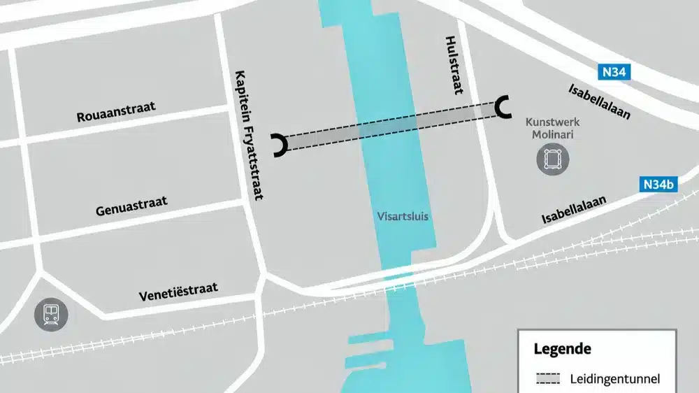 K-Boringen en STADSBADER CONTRACTORS bouwen één van de grootste leidingentunnels in België 1